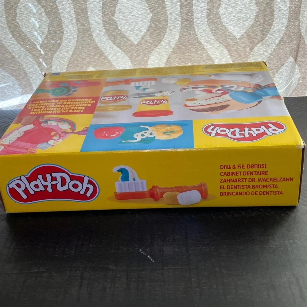 Play Doh Dr Drill 'n Fill Dentist Playset Kids Fun Toy